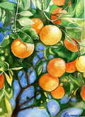 Oranges - original watercolor painting