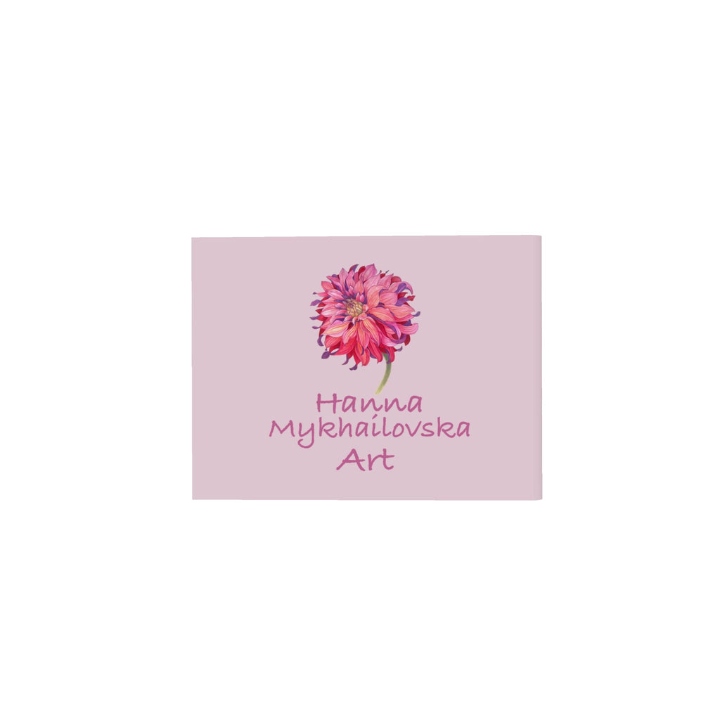 Scarf "Irises" pink