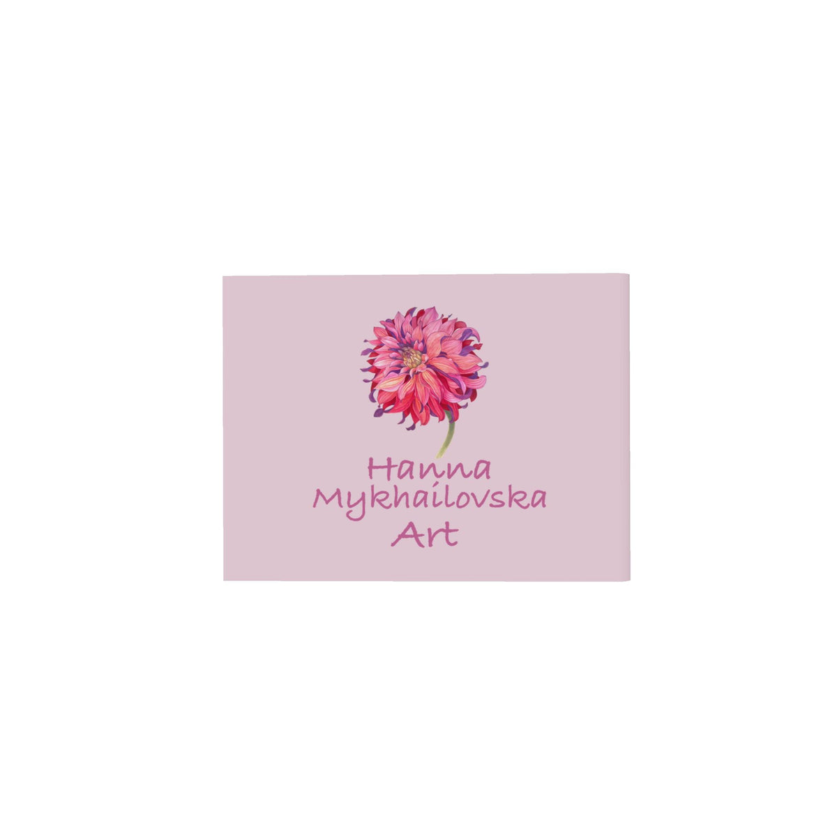 Scarf "Irises" pink
