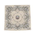 Silk Neck Scarf-Bandana Pearls | Cream Color