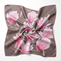 Floral Silk Scarf Magnolia